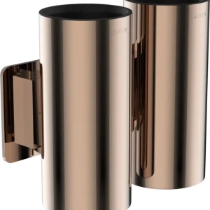 Bon Marché Double porte-verre Laufen Niara Or rose PVD